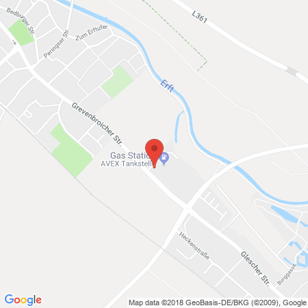 Standort der Tankstelle: AVEX Tankstelle in 50126, Bergheim