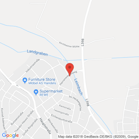 Standort der Tankstelle: Esso Tankstelle in 69207, Sandhausen