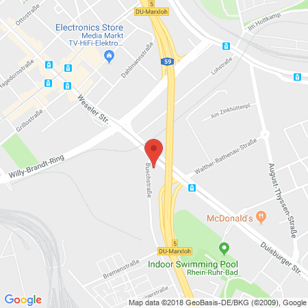 Standort der Tankstelle: Shell Tankstelle in 47166, Duisburg