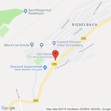 Standort der Tankstelle: ED Tankstelle in 61276, Weilrod-Riedelbach