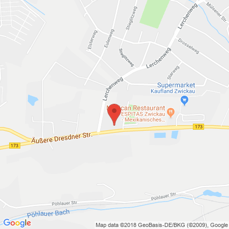 Standort der Tankstelle: ARAL Tankstelle in 08066, Zwickau