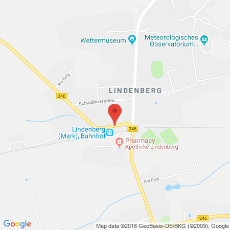 Standort der Tankstelle: BFT Tankstelle in 15848, Tauche OT Lindenberg