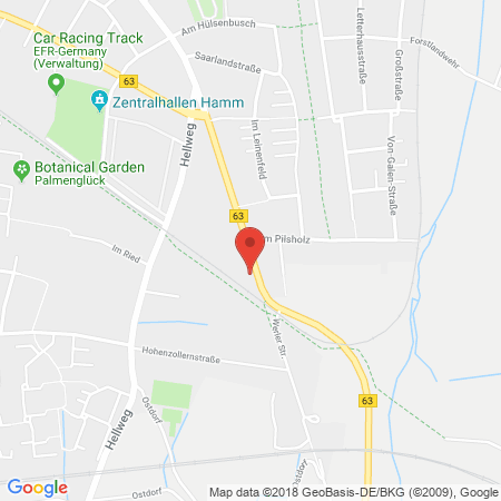 Standort der Tankstelle: Westfalen Tankstelle in 59063, Hamm