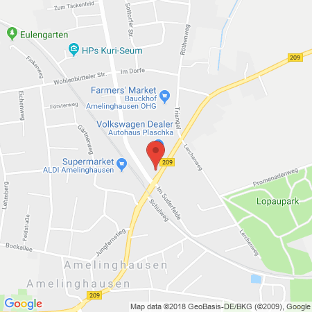 Position der Autogas-Tankstelle: Shell Tankstelle in 21385, Amelinghausen