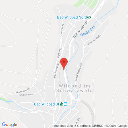 Standort der Tankstelle: ARAL Tankstelle in 75323, Bad Wildbad