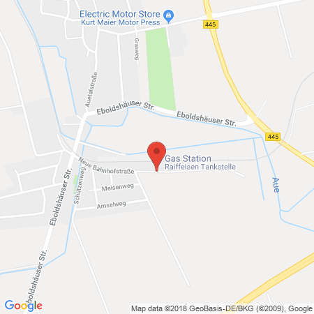 Position der Autogas-Tankstelle: Vr-bank In Südniedersachsen Eg in 37589, Kalefeld