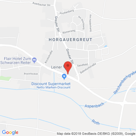 Position der Autogas-Tankstelle: OMV Tankstelle in 86497, Horgau