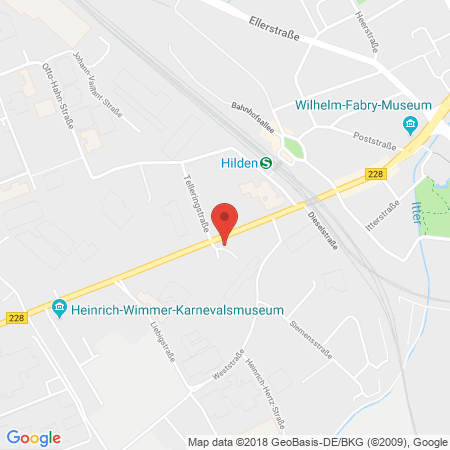 Standort der Tankstelle: JET Tankstelle in 40721, HILDEN