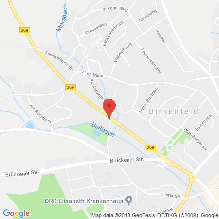 Standort der Tankstelle: ARAL Tankstelle in 55765, Birkenfeld