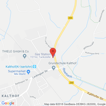 Standort der Tankstelle: TotalEnergies Tankstelle in 58640, Iserlohn