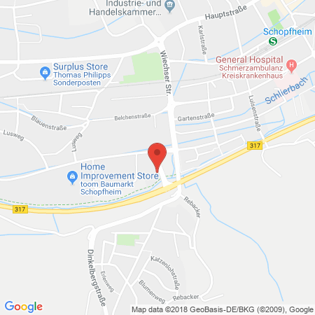 Position der Autogas-Tankstelle: Shell Tankstelle in 79650, Schopfheim