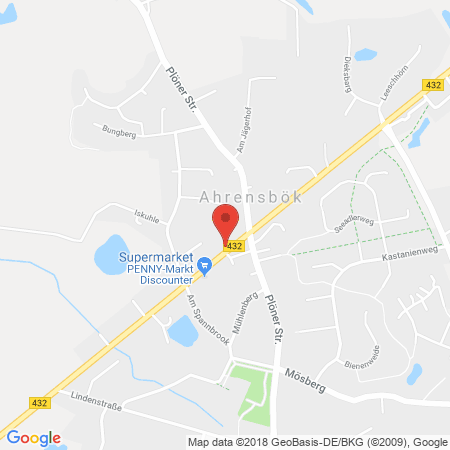 Standort der Tankstelle: team Tankstelle in 23623, Ahrensbök