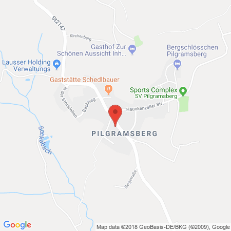 Position der Autogas-Tankstelle: Auto-schneider in 94372, Pilgramsberg