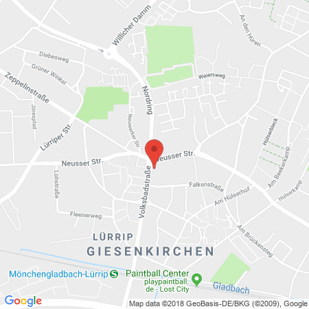 Standort der Tankstelle: ARAL Tankstelle in 41065, Mönchengladbach