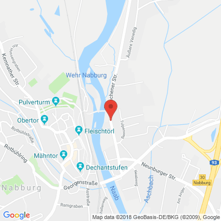 Standort der Autogas Tankstelle: Ring Garage Lindner GmbH & Co. KG in 92507, Nabburg