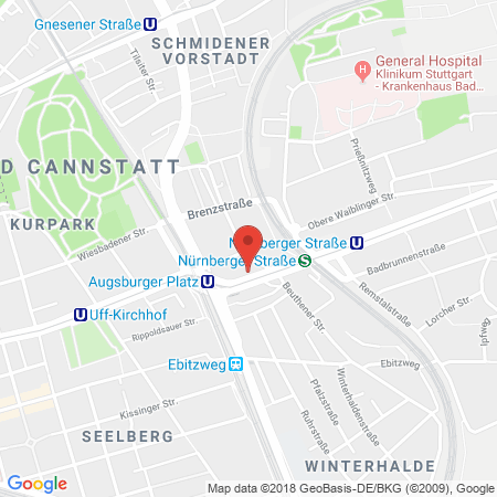 Standort der Tankstelle: TotalEnergies Tankstelle in 70374, Stuttgart