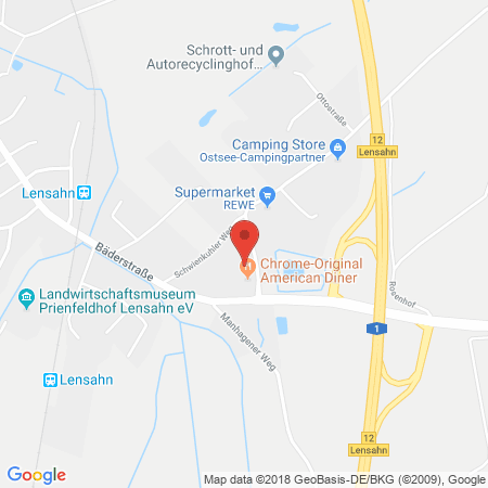 Standort der Tankstelle: ARAL Tankstelle in 23738, Lensahn