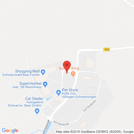 Position der Autogas-Tankstelle: Haisch Mineralölvertrieb Gmbh Und Co. Kg in 78052, Villingen-schwenningen