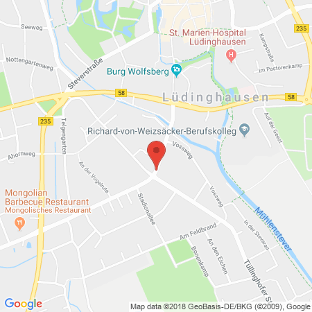 Standort der Tankstelle: ARAL Tankstelle in 59348, Lüdinghausen