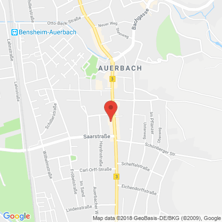 Standort der Tankstelle: Agip Tankstelle in 64625, Bensheim