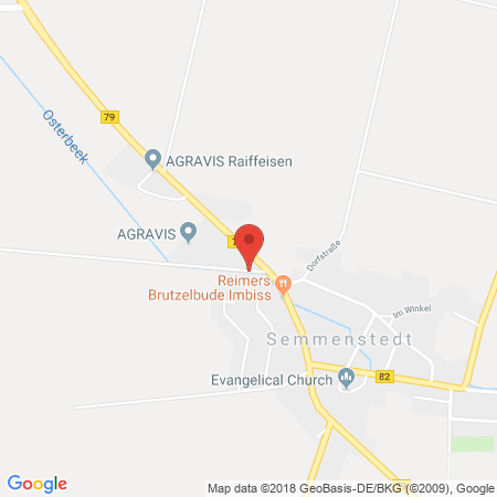 Standort der Tankstelle: Raiffeisen Tankstelle in 38327, Semmenstedt