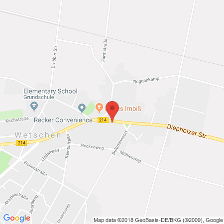 Standort der Tankstelle: CLASSIC Tankstelle in 49453, Wetschen