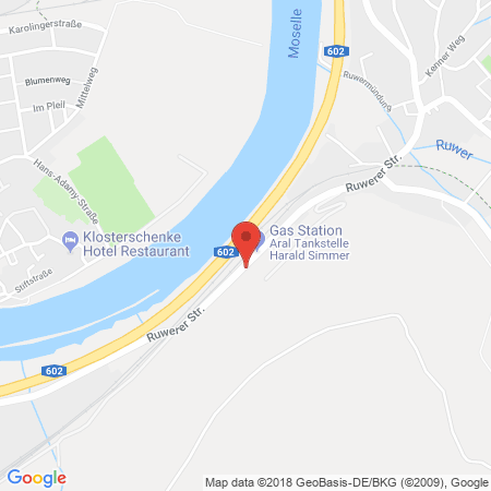 Standort der Tankstelle: ARAL Tankstelle in 54292, Trier