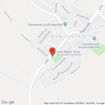 Standort der Tankstelle: Esso Tankstelle in 97950, Großrinderfeld