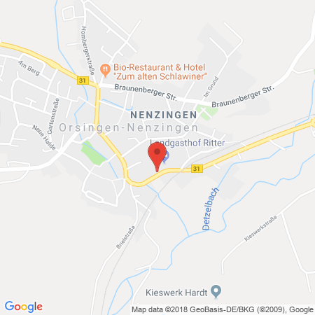 Position der Autogas-Tankstelle: Kfz-werkstatt Schneider in 78359, Orsingen-nenzingen