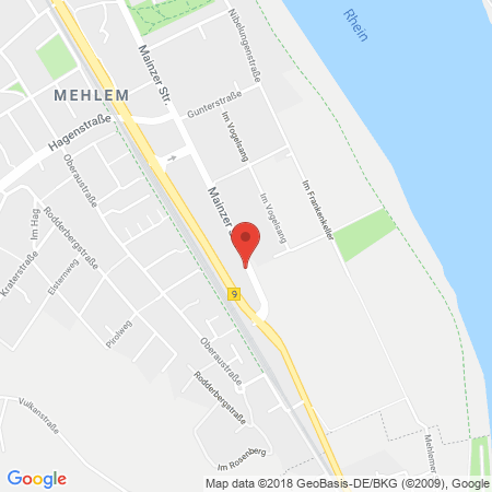 Standort der Tankstelle: ED Tankstelle in 53179, Bonn-Mehlem