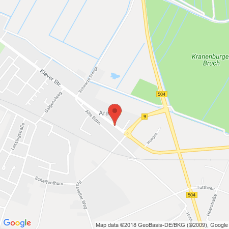 Standort der Tankstelle: ARAL Tankstelle in 47559, Kranenburg