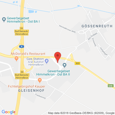 Standort der Autogas Tankstelle: Autohaus Dornig GmbH & Co. in 95502, Himmelkron