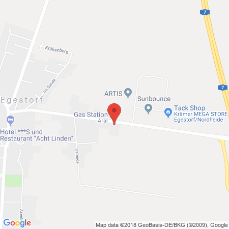 Standort der Tankstelle: ARAL Tankstelle in 21272, Egestorf