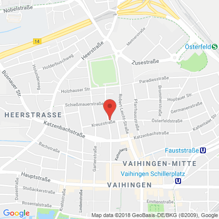Standort der Tankstelle: T Tankstelle in 70563, Stuttgart