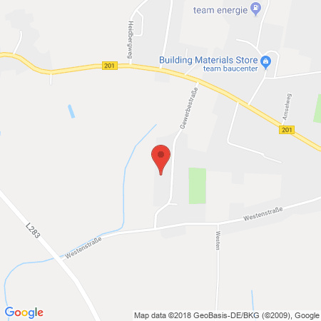 Standort der Autogas Tankstelle: Hillis Service Center in 24392, Süderbrarup