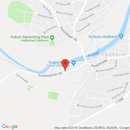 Standort der Tankstelle: EDi Tankstelle in 74229, Oedheim
