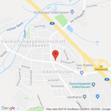 Position der Autogas-Tankstelle: Amidi in 85235, Odelzhausen