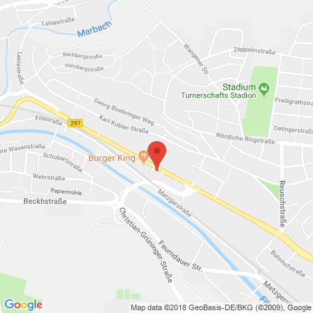 Standort der Tankstelle: ARAL Tankstelle in 73033, Göppingen
