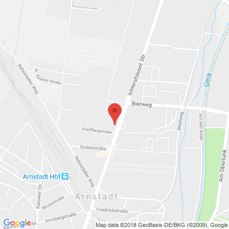 Standort der Tankstelle: SB Tankstelle in 99310, Arnstadt