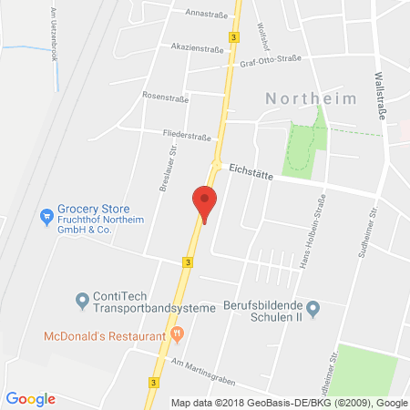 Position der Autogas-Tankstelle: Shell Tankstelle in 37154, Northeim