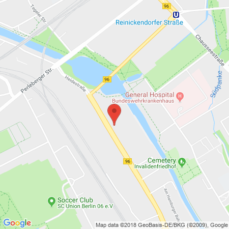 Position der Autogas-Tankstelle: Total Berlin in 10557, Berlin