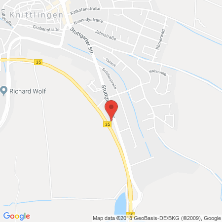 Standort der Tankstelle: bft Tankstelle in 75438, Knittlingen