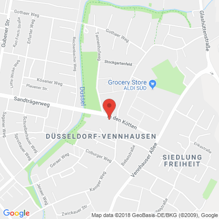 Standort der Tankstelle: ARAL Tankstelle in 40627, Düsseldorf