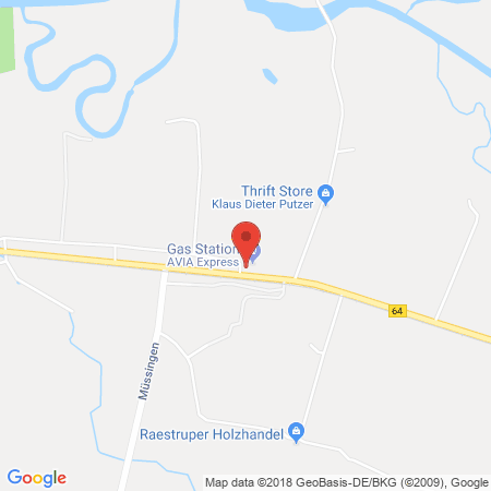Position der Autogas-Tankstelle: AVIA Tankstelle in 48291, Telgte