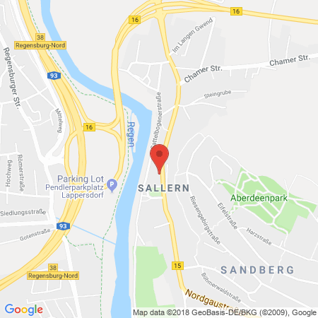 Standort der Tankstelle: AVIA Tankstelle in 93057, Regensburg