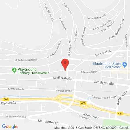 Position der Autogas-Tankstelle: AVIA Tankstelle in 72458, Albstadt