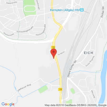 Standort der Tankstelle: ARAL Tankstelle in 87435, Kempten