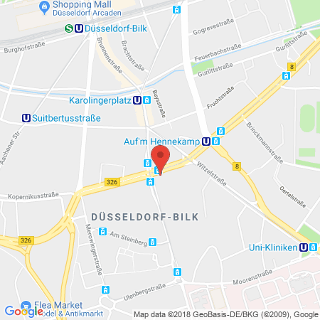 Standort der Tankstelle: Shell Tankstelle in 40225, Duesseldorf