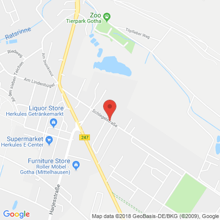 Standort der Autogas Tankstelle: LOMO-Gotha-Autohof in 99867, Gotha