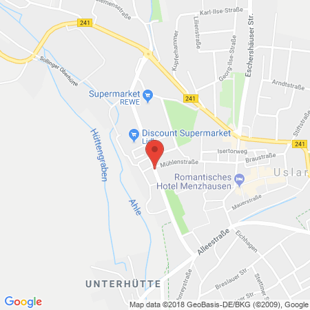 Standort der Autogas Tankstelle: Autohaus Siebrecht GmbH in 37170, Uslar